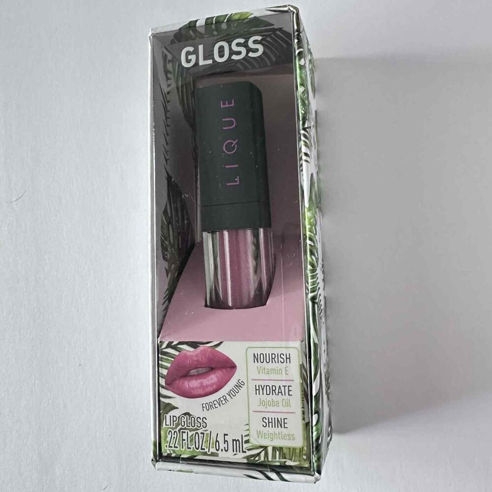 3 PACK NIB Lique "Forever Young" Lip Gloss – Nourishing & Hydrating‎ Shine
